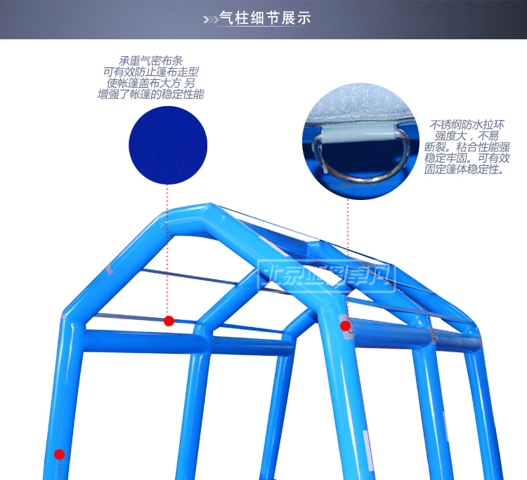 救災充氣帳篷